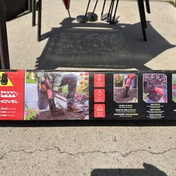 ROTOSHOVEL HANDHELD SHOVEL WITH AUGER, CASE, 2 RECHARGEABLE BATTERY/CHARGE DOCK