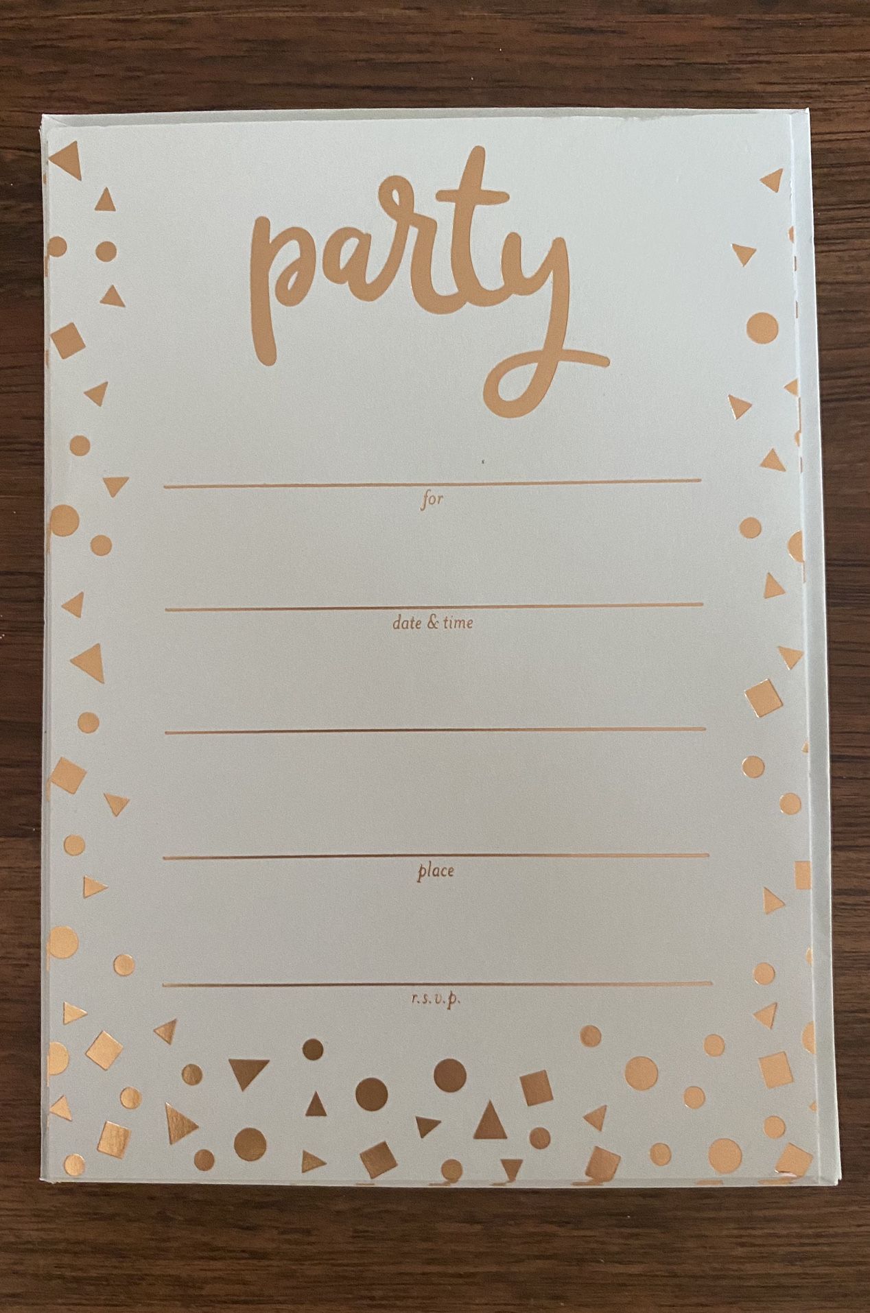 Party Invitations