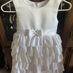 Girls Size 7 Flower Girl Dress
