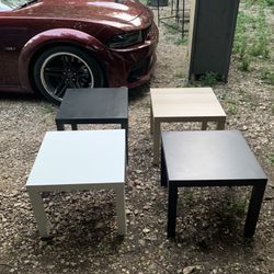 Four Coffee Tables / End Tables 