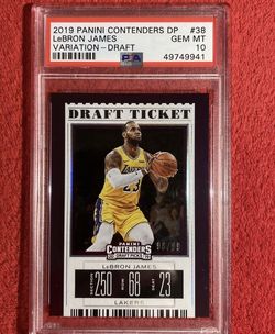 Rare Lebron James PSA 10