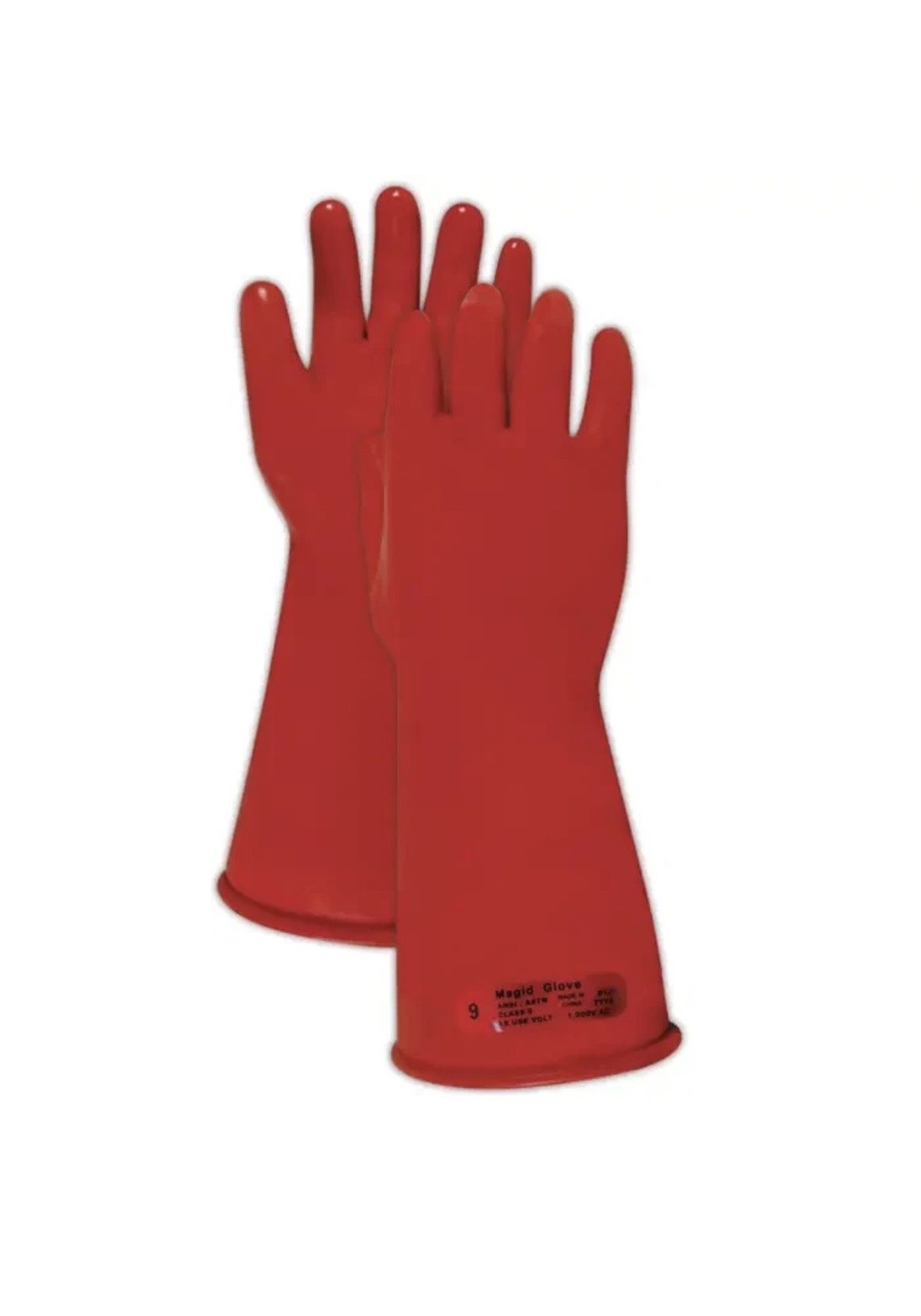 Magid A.R.C. DPL Linepro Low Voltage Rubber Insulating Gloves Sze 10 Type 1 D120