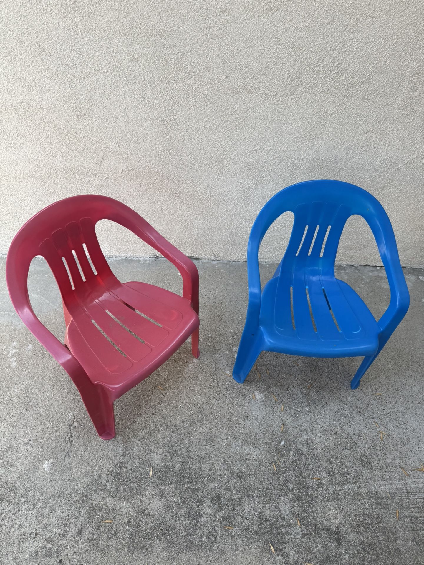 Kids Chair Blue And Red
