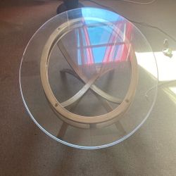 Glass table