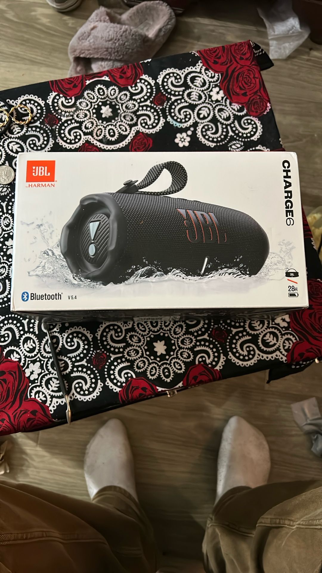 JBL Charge 6 Portable Bluetooth Speaker