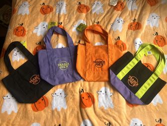 Trader Joe’s Halloween Mini Tote Bags
