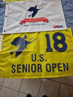 US SENIOR OPEN HALLOWEEN FLAGS