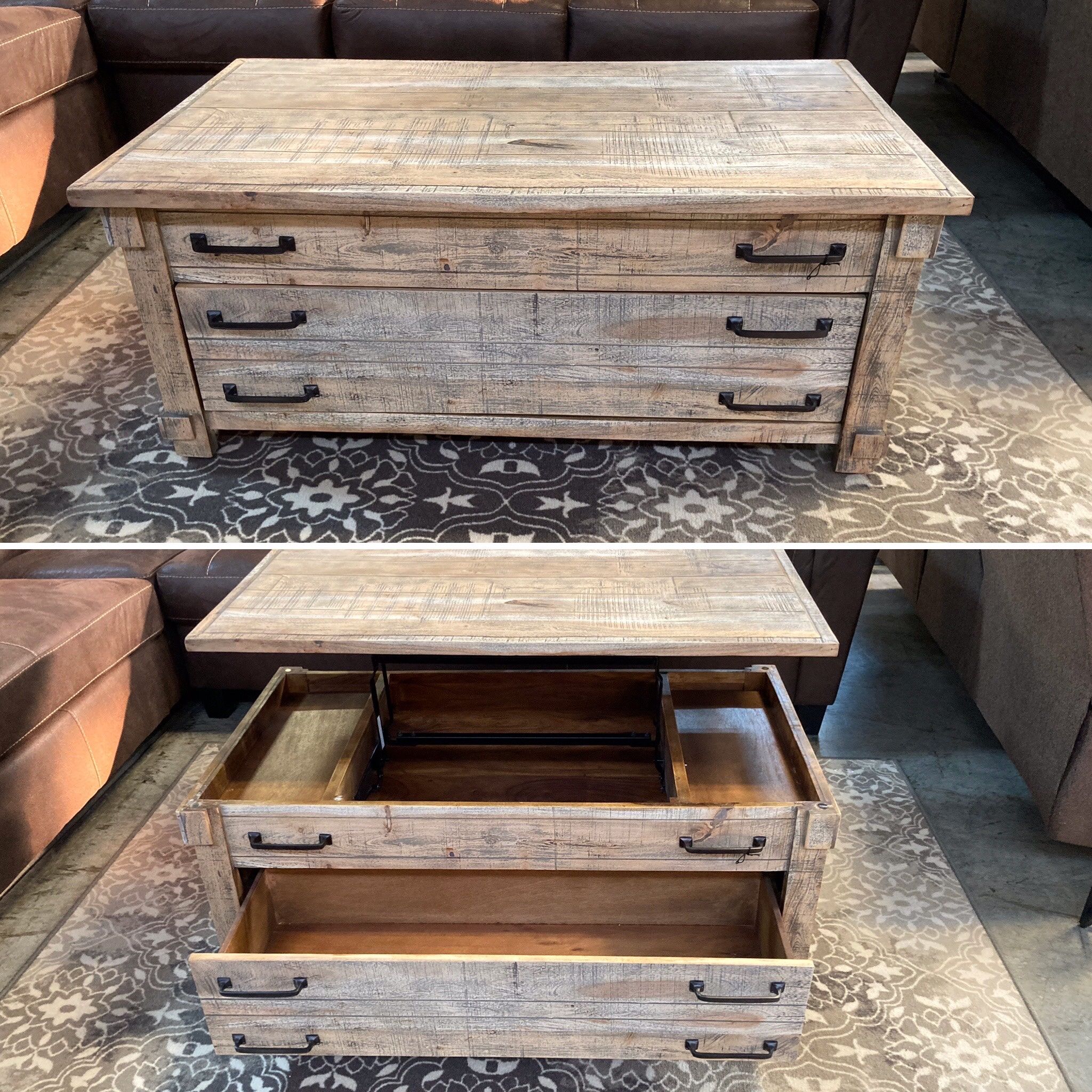 😍New Lift Top Coffee Table W/ Storage