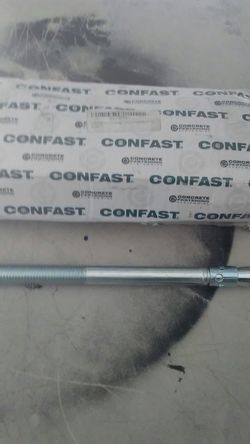 3/4 × 10in wedge zinc plated box of 10