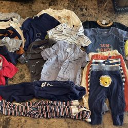 Baby Cloths 6-9 Months 31 Pieces 
