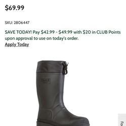 Kamik Water/snow Boots Size 11