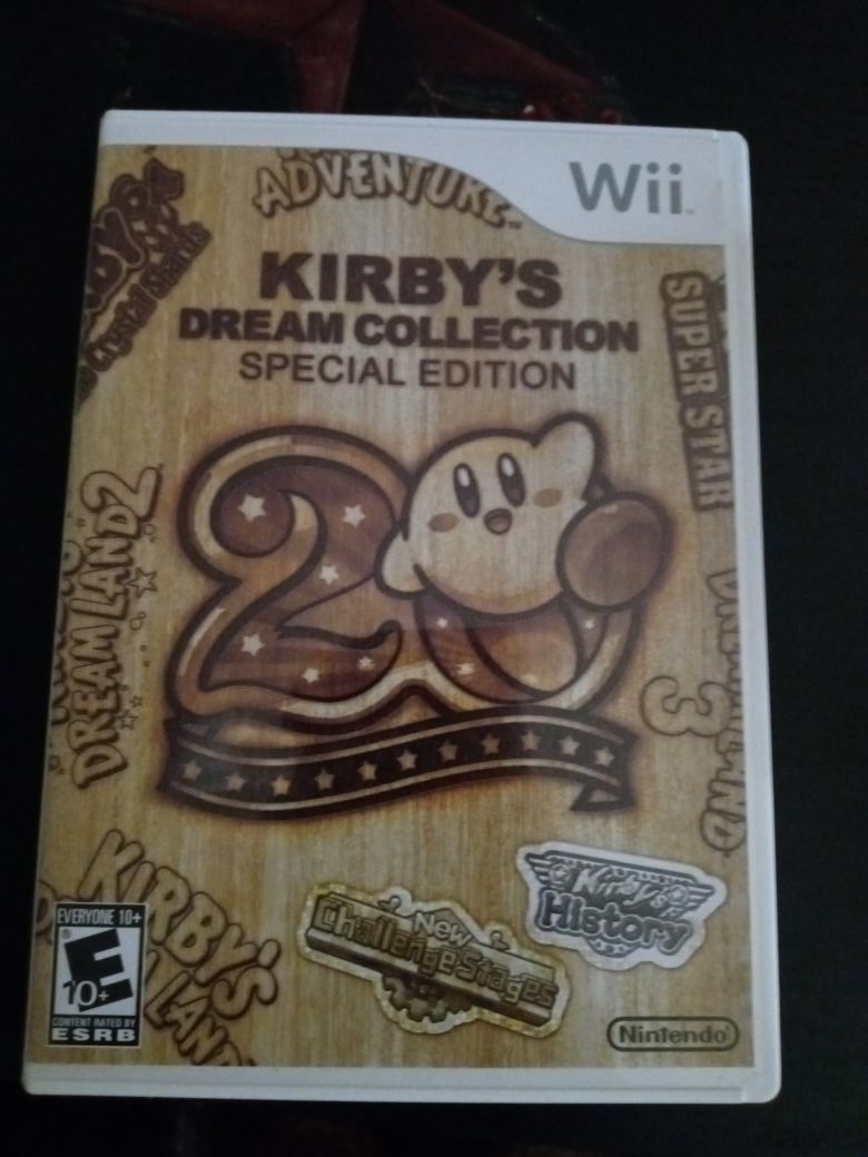 Kirbys dream collection 2 disc 20th anniversary