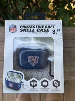 Chicago Bears AirPods Case Silicone Cover New 
