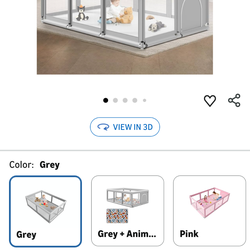 Large Playpen for Babies and Toddlers 74×50