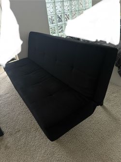 IKEA BALKARP Sofa Bed (Black) Futon