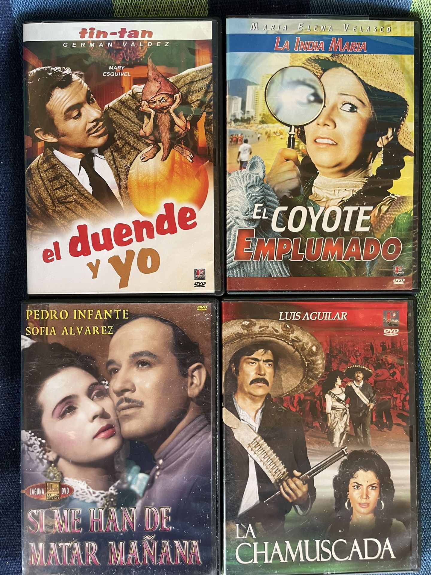 🎬 Classic Mexican Cinema DVD Bundle – 4 Classic Films - $5
