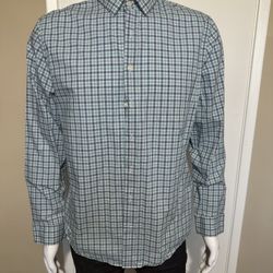 Express Men’s Fitted Button Down Shirt Size Medium
