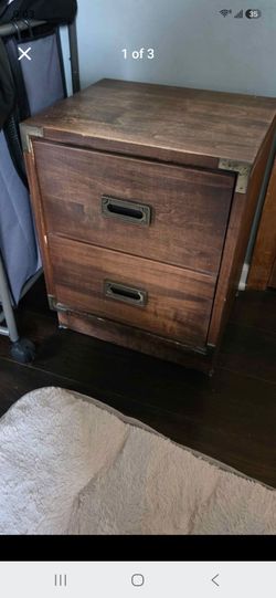 2 Drawer NightStand.  Small Cabinet