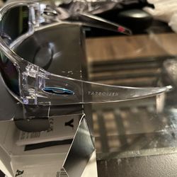 Oakleys With Receipt Paid $205 Unisex Blue Fire Iridium 