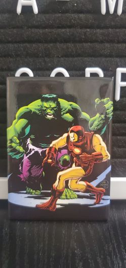 Marvel Hulk and Iron Man MagnetMarvel Hulk and Iron Man Magnet