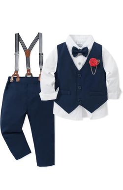 Toddler/boys 4 piece causal set