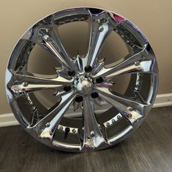 Chrome rims 6 lug 22s