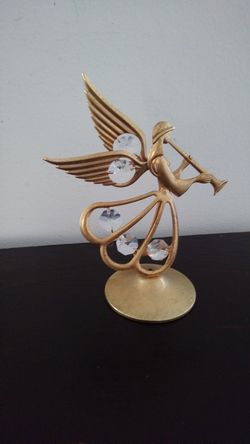 Vintage Crystal Delight 24k Gold Plated Austrian Crystal