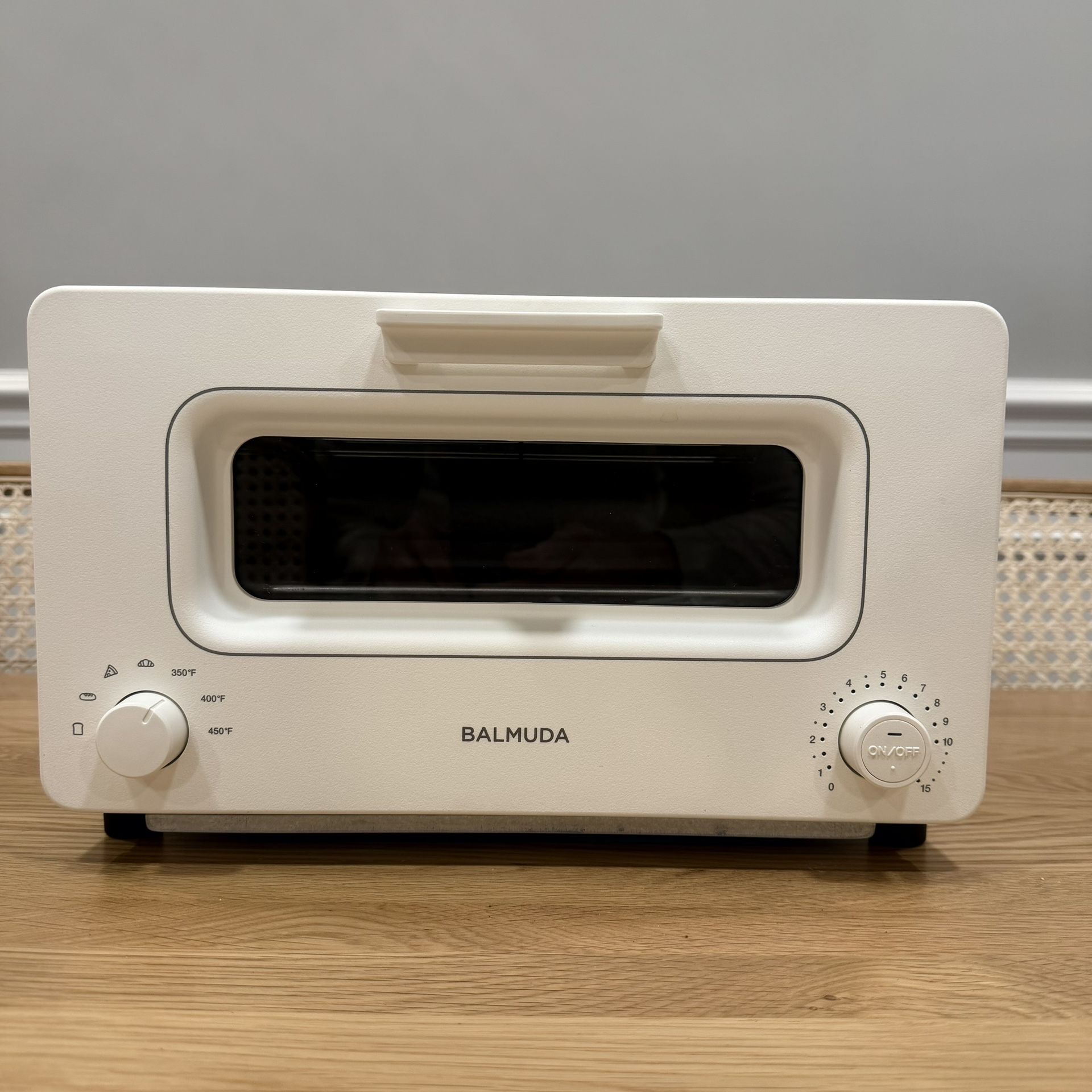BALMUDA “The Toaster Oven” (White) — Like New!