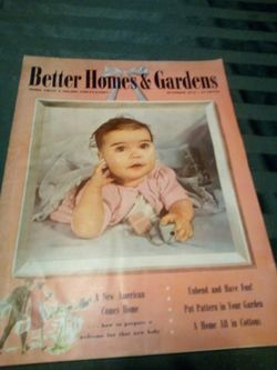 Vintage October 1942 Better homes and gardens magazine