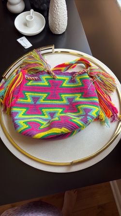 Wayuu Mochila Crochet Shoulder Bag