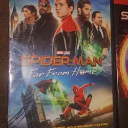 Mint Condition DVD Movie Spider-Man - Far From Home By Marvel Studios, PG-13 