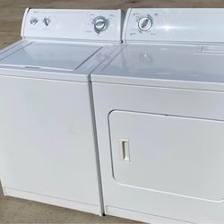 Whirlpool set washer and dryer heavy duty super load capacity  working perfectly extra for delivery same day delivery and installation available