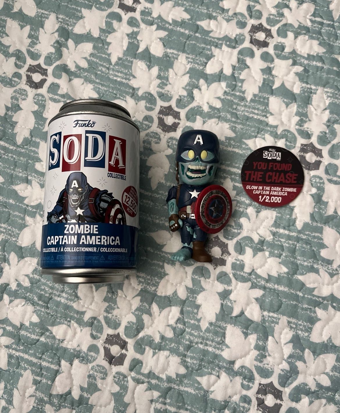 Zombie Captain America Funko Soda