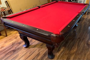 Pool table 8ft- New felt- New Rails- Free Delivery