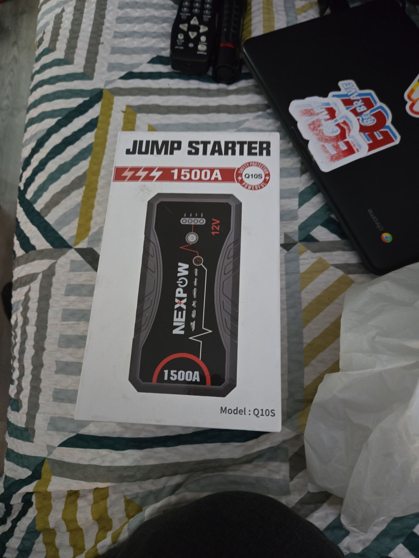 Nexpow 12.v 1500A car battery jumper