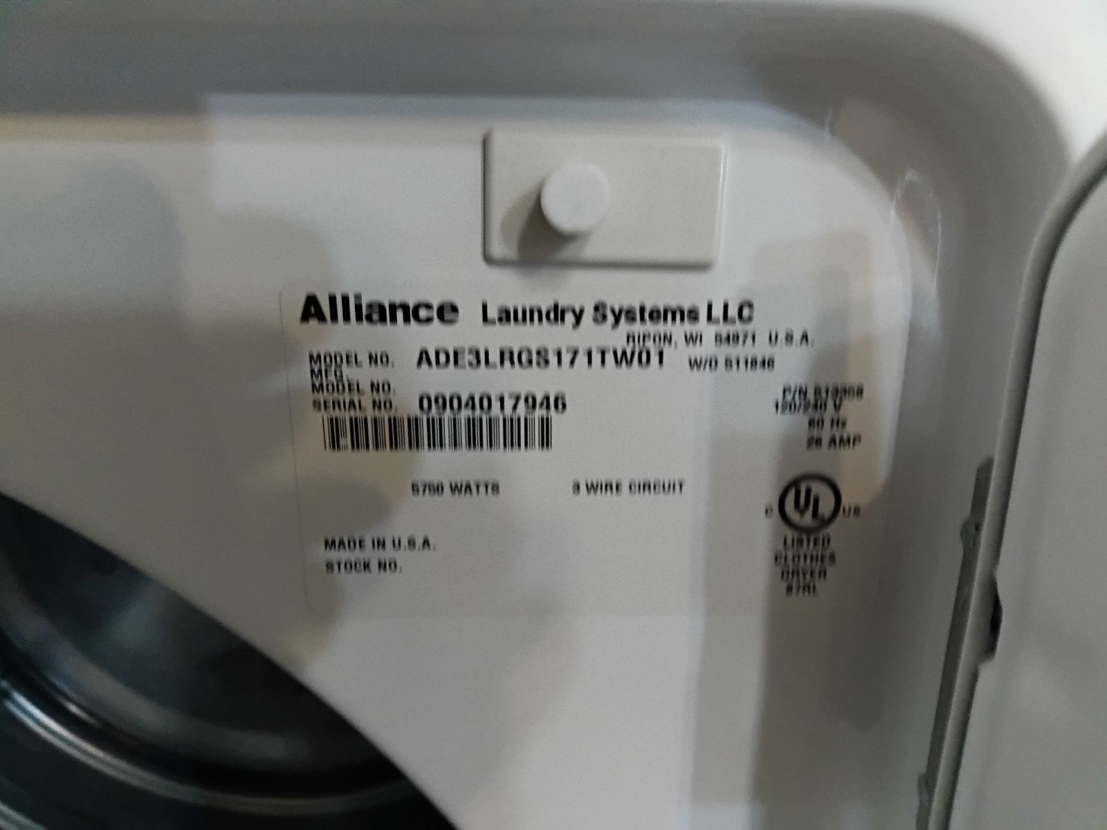 Speed Queen Dryer