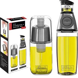 4 Kitchen Dispensers - Oil Vinegar Sauce Wine Soy Sauce USED SAVE $26, 40%
