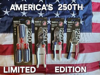 Klein Tools USA 250th Anniversary Tool Set - BRAND NEW