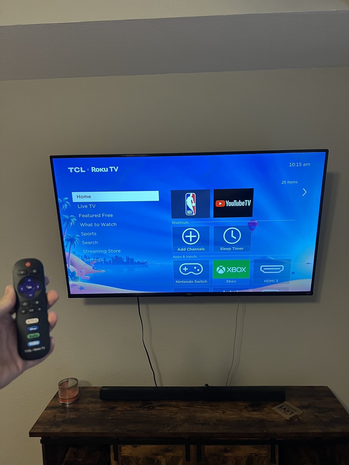 55 Inch TCL Smart Tv