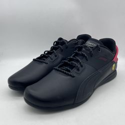 Puma x Ferrari Drift Cat Delta Mens Size 13 Shoes Black Red Driving Sneakers NEW