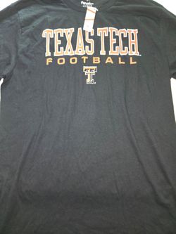 Fanatics mens Texas Tech university Graphic Black long sleeve shirt size medium  NWT