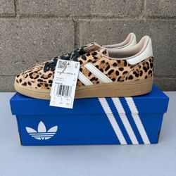 Adidas Handball Spezial Leopard womens size 7.5