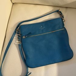 Kate Spade Cobble Hill Ellen leather crossbody bag (blue)