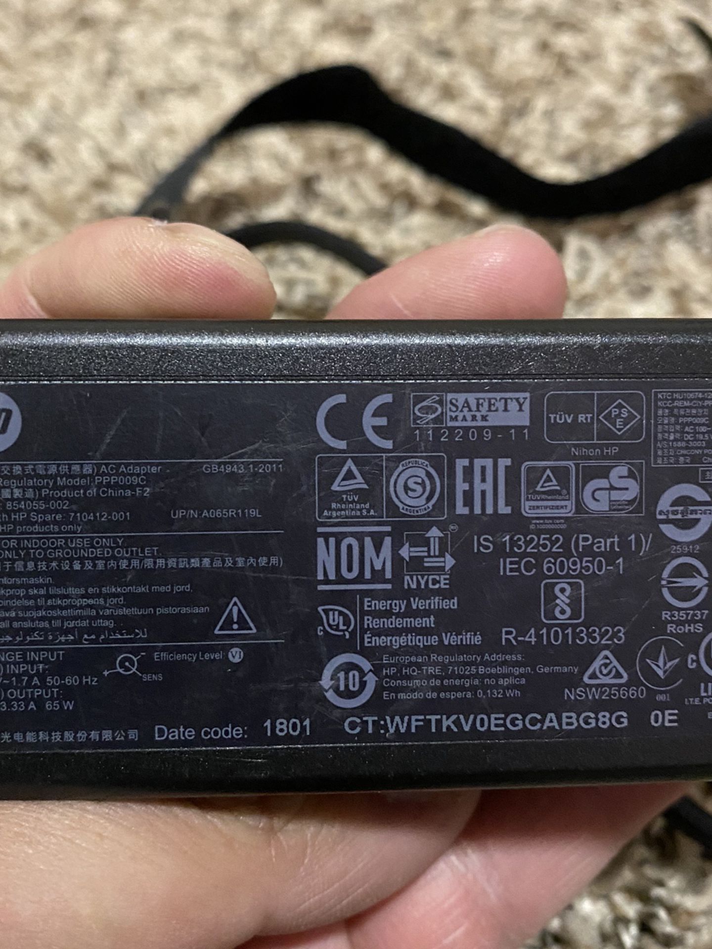 HP Laptop Charger