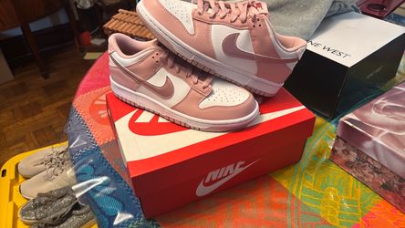 Nike Dunk Low GS "Pink Velvet" / "Pink Glaze