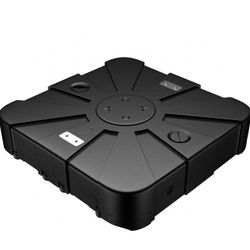 🔥Special Discount (Brand New In Box)🔥Cantilever Umbrella Base with Wheels, 308 lbs Water and Sand Filled Umbrella Weighted Base for Offset Patio Umb