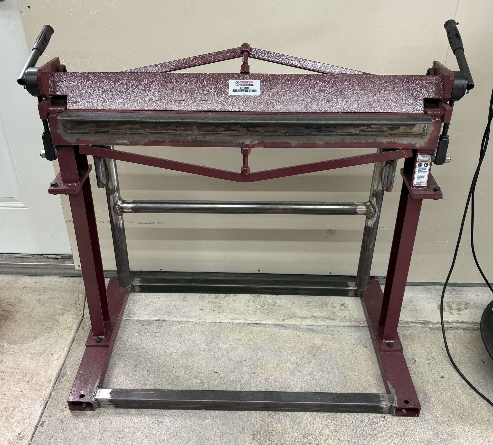 Modified Harbor Freight 36” Metal Brake