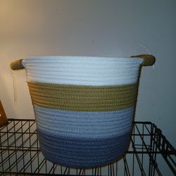 Set of 3 new fabric storage bins