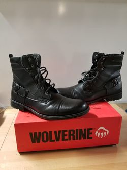 Mens leather boots.
