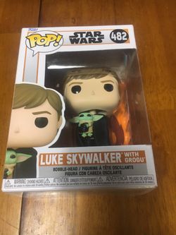 Pop! Star Wars Luke Skywalker With Grogu